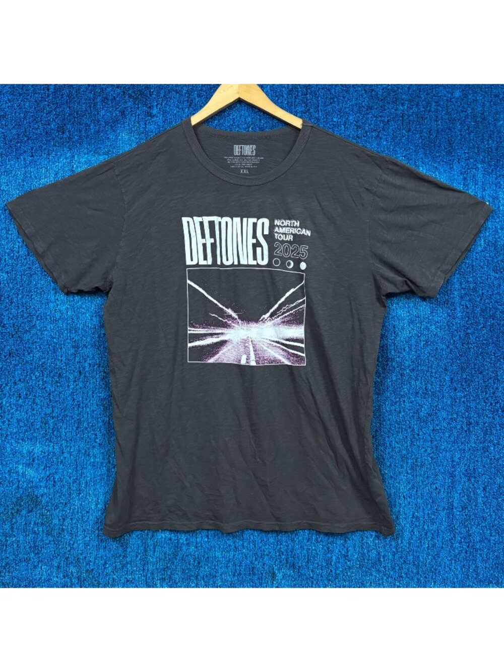 Deftones 2025 North American Tour Dates & Stops Rock Tee XXL